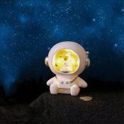 Fortuneville - Veilleuse led Astronaute, Veilleuse Design Spaceman de Dessin Animé avec Tirelire Garçon Fille Cadeau d'anniversaire Enfants Tirelire