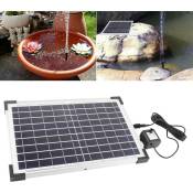 Jeffergarden - Pompe de fontaine solaire 9V 10W facile à installer Kit de pompe de bassin de fontaine solaire pour bain d'oiseaux jardin jardin