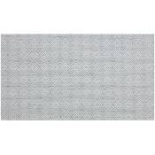 Karat - Revêtement de sol Modica Résistant aux uv 60 x 150 cm - Blanc/Noir/Gris