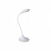 Lampe de chevet tactile à LED dimmable blanche Cobra