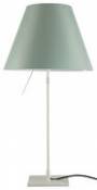 Lampe de table Costanza / H 76 à 110 cm - Luceplan vert en plastique