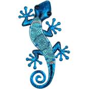 Origen - Gecko décoratif en métal et verre Arabesque