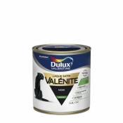 Peinture laque pour boiseries Valénite Dulux Valentine satin noir 0 5L