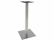 Pied de table sans plateau 110cm stainless steel 50x50x110 cm