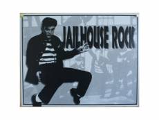 "plaque elvis presley jailhouse rock rock du bagne