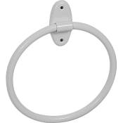Porte-serviette - anneau acier époxy - Ø 195 mm -