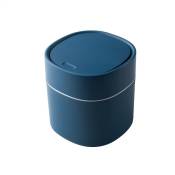 Poubelle de Table avec Couvercle,Mini Poubelle Plastique,Petite Poubelle pour Chambre,Salle à Manger,Salle de Bain,Bureau(Bleu) - blue