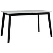 Table Victorville 175, Blanc, 75x80x140cm, Allongement,