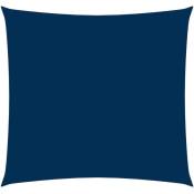 Vidaxl - Voile de parasol tissu oxford carré 6x6 m bleu