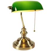 Aiducho - Lampe de Banquier Ancienne, Vintage Lampe