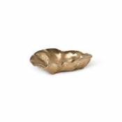 Coupe Oyster / Vide-poches - Laiton / 10 x 7 cm - Ferm
