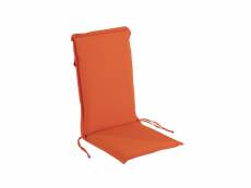Coussin pour chaise de jardin inclinable standard orange,dimensions 109x42x4 cm P29212690