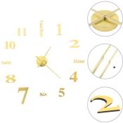 Décoshop26 - Horloge murale 3D Design moderne 100