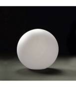 Lampe de Table Huevo Ball 1 Ampoule E27 Small Outdoor IP65, blanc opal
