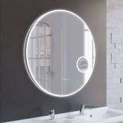 Miroir rond avec éclairage LED Rondinara - Ø 80 cm - Creazur