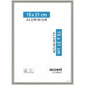 Nielsen - Cadre Accent, l.15 x H.20 cm, aluminium argent