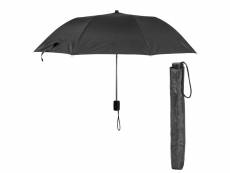 Parapluie noir compact - pliable - diamètre 90 cm