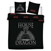 Parure de lit double réversible House of the Dragon