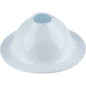 Rosace sanitaire conique blanche - H.19 mm x Ø32 mm - Lot de 50 - ING Fixation