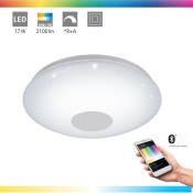Smart Lumière LED Plafonnier Voltago-C Ø 38 cm réglable en blanc avec fonction Connect