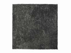 Tapis 200 x 200 cm gris foncé evren 184997