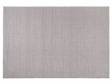 Tapis gris clair 160 x 230 cm kilis 75067