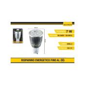 Trade Shop Traesio - Led Cob Lamp Gu10 Spotlight 7 w 550 Lm Cold Light 6500k Un-01705f