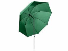 Vidaxl parapluie de pêche vert 300x240 cm 91028