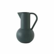 Carafe Strøm Small / H 20 cm - Céramique / Fait main - raawii vert en céramique