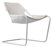 Chaise Paulistano Outdoor / Pour l'extérieur - Objekto blanc en tissu