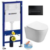 Geberit - Pack wc Bati-support + wc Swiss Aqua Technologies