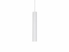 Ideal lux tube - luminaire suspendu led à 1 lumière, blanc