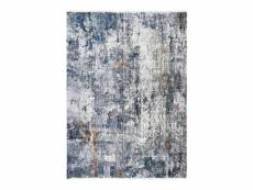 Impression art - tapis extra-doux effet peinture gris clair 120x170