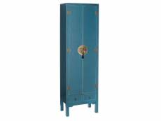 Ivana bleu - armoire 2 portes et 2 tiroirs