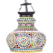 Lampe à toit de meubles Lampes marocaines lampes multicolores 28x28x27cm 26341 - multicolour - Signes Grimalt