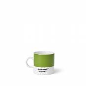 PANTONE Espresso Cup, small coffee cup, fine china (ceramic), 120 ml, Green