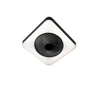 Qazqa - climo - led Dimmable Ventilateur de plafond variateur inclus - 1 lumière - l 55 cm - Noir - Design - éclairage intérieur - éclairage