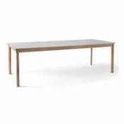 Table à rallonge Patch HW2 / Stratifié Fenix - L 240 à 340 cm - &tradition beige en plastique