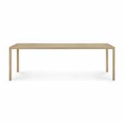 Table rectangulaire Air / 240 x 100 cm - 10 personnes - Chêne - Ethnicraft bois naturel en bois
