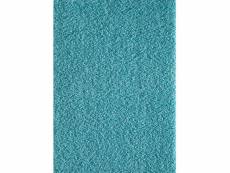 "tapis shaggy turquoise - taille : 160 x 230 cm"