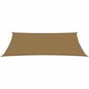 Voile d'ombrage 160 g/m² Taupe 2x4.5 m pehd - Taupe