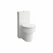 WC indépendant VAL pour citerne, lave-vaisselle, sans rebord, 390x660, blanc, Coloris: Blanc avec LCC - H8242814000001 - Laufen