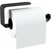 16CM Porte Papier Toilette Alliage d'aluminium Mat, Support Derouleur Papier Toilette Murale Perçage avec Vis Fixes, Stable Porte-Papier Devidoir