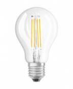 Ampoule LED E27 / Sphérique claire - 4W=40W (2700K, blanc chaud) - Osram transparent en verre