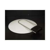 Applique murale eclairage indirect pour lampe fluo tc-f 2X36W 2G10 (non fournies) ballast elec hf gino W525 up thorn 96004355