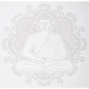 Atmosphera - Sticker Illusion 40 x 40 Bouddha créateur
