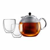 Bodum - K1833-16 - Assam Tea Set - Théière à Piston
