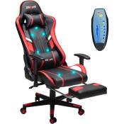 Chaise de Gaming Chaise de Bureau avec Fonction massage