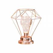Iron Bulb Night Light , Lampe de Chevet Nordique de