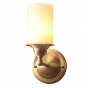 Lampe de mur de cuivre American Country Bedside lampe